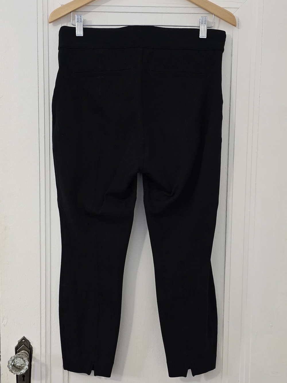 SPANX smooth PerfectFit Ponte Slim Straight Pant black size L Petite, vguc - Picture 9 of 9